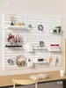Accesorios de Tablero Perforado Negro Compatibles con Estantes de Almacenamiento de Ranura Larga, Cajas de Almacenamiento sin Taladro, Canastas Colgantes, Soportes para Figuras, Ganchos y Soportes de Exhibición