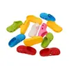 Zueco Lindo Más Vendido Portacepillos de Dientes Estante de Pared sin Taladro para Baño Estante para Cepillos de Dientes Organizador de Cepillos de Dientes