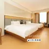 Móveis de Hotel para Todas as Estações 4.0 Quarto Padrão Conjunto Completo Cama Específica de Hotel Base da Cama Tela de Cama de Apartamento Armário de Chá Mesinha de Cabeceira Reformada