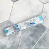 Bolsa Pop Empaquetada Individualmente con Asa Larga, Envuelto con Pañuelo de Seda, Pañuelo Pequeño de Satén Estampado, Cinta, Cinta de Regalo