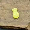 Colgante de Cera de Abeja de Segunda Generación Pequeños Accesorios DIY Hecho a Mano Resina Flor de Loto Gota Cadena de Cuentas de Calabaza Pulsera Hebilla Segura Colgante