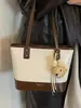 Bolso de hombro de moda para mujer Yuezhi 2026 principios de otoño, bolso tote de gran capacidad para el trabajo, bolso para mujer para la escuela