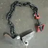 Gancho de Seguridad para Puerta Trasera de Volquete de Ingeniería Tipo Cadena Engrosada con Cadena Ampliada y Gancho de Bloqueo Automático