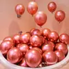 Globos de Boda con Palabras Felices, Globos Rojo Granada de 10 pulgadas para Pedida de Mano, Declaración, Decoración, Fiesta de Cumpleaños, Arreglo de Boda, Romántico