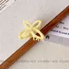 Acessório de Cabelo Combinando Super Estiloso, Prendedor de Cabelo Borboleta Duplo para Rabo de Cavalo, Presilha de Cabelo de Acetato, Prendedor de Cabelo Lateral de Alto Padrão para o Verão, Presilha para Coque