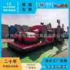 Course de Obstáculos Pirata Terrestre Inflable Transfronteriza Grande para Exteriores Castillo Gigante Trampolín Fabricante de Origen Venta Directa