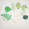 Árbol de Navidad árbol de coco pastel de cumpleaños enchufe decoración dulce tarjeta de horneado Vaca lechera Castillo DIY tarjeta verde