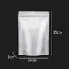 Bolsa de Papel de Aluminio para Té Bolsa de Empaque de Alimentos Bolsa Auto-Soportante con Cierre Personalizada Bolsa con Cierre de Aluminio para Granos de Café Bolsa de Empaque para Bayas de Goji