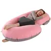 Almohada de Embarazo para Comercio Exterior Transfronterizo, Almohada para Dormir de Lado con Soporte Lumbar, Almohada de Soporte Abdominal en Forma de C, Almohada para Abrazar al Dormir de Lado, Almohada Especial para Dormir, Almohada de Soporte para Embarazo y Lactancia