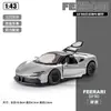 1:43 Modelo de Carro em Liga Pull-Back Brinquedo Simulação Modelo em Liga Presente Transfronteiriço Brinquedo de Carro Esportivo em Liga Atacado