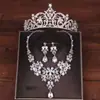 Nueva Corona de Novia Coreana Tocado Accesorios para el Cabello Traje Accesorios de Boda Accesorios de Boda Cadena de Pedrería Collar Corona para el Cabello