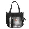 Bolsa Transparente Monocromática Estilo Japonês Fofa, Mochila Fresca e Versátil, Bolsa Transversal de Alto Valor e Grande Capacidade