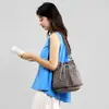 Bolso Cruzado de Nailon para Mujer 2026 Nuevo Mochila Ligera de Viaje Bolso Cubo Casual Bolso de Hombro Deportivo Casual