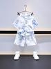 Hanfu para Niños Estilo Verano Delgado 2025 Nuevo Estilo Antiguo Guapo Traje Nacional Estilo Chino para Niños Atuendo de Verano