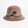 Gorros de Invierno para Mujer, Piel Sintética de Visón, Sombreros Bucket para Mujer, Gorros de Algodón Calientes de Invierno, Gorros para Mamá, Sombreros Elegantes y Versátiles