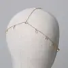 Cadena para el Cabello con Borlas Estilo Étnico Retro, Accesorios de Moda para Vestidos de Novia, Colgante de Cejas de Diamante, Accesorios para el Cabello de Cadena para la Frente