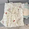 Pijama de verano nuevo para mujer, shorts de manga corta, algodón nube suave y amigable con la piel, conjunto de ropa de casa elegante y lindo, artículo popular