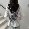 Lindo Nuevo Estilo Niñas Ins Pana Cómodo Estilo Japonés Un Hombro Dulce Todo Combinable Estilo Universitario Felpa Bolso de Pecho Riñonera