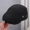 Gorra de Béisbol Transpirable de Color Sólido Retro, Simple, Nueva, Versátil, Estilo Artístico, para Viajes al Aire Libre y Sesiones de Fotos, Gorra Delantera Elegante