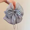 Pinza para Cola de Caballo con Lazo de Tres Capas Estilo Simple Pinza para Volumen del Cabello Estilo Francés Tocado Elegante para Cabello Semirecogido