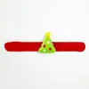 Grande Quantidade, Excelente Preço, Pulseiras de Pelúcia Infantis de Natal, Pulseiras de Presente para Decoração de Natal, Pulseiras de Bater