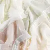Falda Xiaolan Primavera y Verano Sexy Pura Deseo Malla Burbuja Calzones Mujer Cintura Media Borde de Encaje Elásticos Transpirables Briefs L026