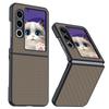 Para funda de teléfono Nubian Flip2 piel lisa anticaída piel de cordero ultrafina Libero Flip funda protectora