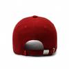 Boné de Baseball Simples Bordado Coreano com Listras Geométricas, Aba Curva, Para Todas as Estações, Chapéu de Sol para Casal, Boné Esportivo