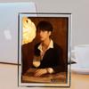 Marco de fotos de cristal Yaxuan de la canción TNT de la Liga Juvenil del Times, pintura de 7, 6 y 5 pulgadas, marco de fotos de vidrio periférico, decoración de mesa