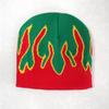 Los fabricantes de entidades pueden diseñar gorro de punto personalizado multicolor para invierno, tejido jacquard con varios elementos, gorro de lana transfronterizo