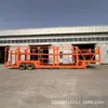 Fabricante Remolque Semi-remolque para Transporte de Coches de Carga Ligera Hecho a Medida, Remolque Semi-remolque Transportador de Coches de Doble Eje con Elevador Hidráulico de 6 Posiciones 8 Posiciones