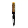 Peine de Peluquería Salón de Belleza Cabello Cerámica Laca Rodillo de Aluminio Conductividad Térmica Cerdas Peinado Suave Peine Rizador
