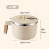Tazón de fideos instantáneos de acero inoxidable 304 con tapa, puede filtrar comida rápida, taza para dormitorio de estudiantes, portátil, gran capacidad, regalo al por mayor