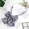 Estilo Universitário Uniforme Laço Menina Forro Original Estilo Japonês JK Gravata Borboleta Camisa Escolar Feminina Gravata Pequena Gola de Uniforme de Marinheiro Flor