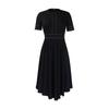 D385 Ropa Africana para Mujer Tallas Grandes Verano 2023 Nuevo Estilo Elegante Falda Grande Falda Línea A Vestido de Manga Corta Exportación