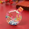 Ímãs de Geladeira Personalizados para Viagem à China Jinan Qingdao Zhanqiao Praça 4 de Maio Souvenirs da Cidade Tendência Nacional Ímãs de Metal