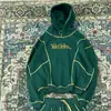 Sudadera con capucha unisex bordada con letras de marca europea y americana, para otoño e invierno, estilo callejero hip-hop, a la moda, para Aliexpress