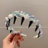 Tiara de Cristal Estilo Coreano para Mulheres 2025 Novo Adorno de Cabeça de Fada Tiara de Alta Qualidade Caverna de Cabelo Grampo de Cabelo Exquisito Acessórios de Cabelo