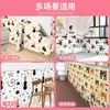 Papel pintado autoadhesivo lindo de dibujos animados, pegatinas de pared impermeables, papel pintado para el hogar, pegatinas decorativas para pared de fondo de habitación infantil, dormitorio
