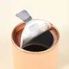 Caja de regalo de embalaje, lata redonda de papel para té, fondo fácil de rasgar, lata de té hecha a medida, embalaje de té blanco Anji