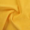 Alta Elasticidad Sin Lavado 16 Engrosado Encriptado Imitación Algodón Elástico Urdimbre Pana Amarillo Brillante Telas de Moda para Hombre y Mujer