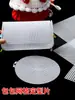 Accesorios de Tejido de Material Hecho a Mano Plástico Redondo Cuadrado Bolsa de Bordado Estéreo Pie de Moldeado de Malla con Forma Especial Fijo