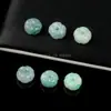 Ventas Directas de Fábrica Cuentas de Calabaza de Jade Natural Grado A Cuentas Sueltas Joyería DIY Hecha a Mano Accesorios de Jade Accesorios Semi-Terminados