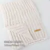 Cachecol Tricotado Novo Feminino 2024 Inverno Casal Quente Cachecol para Namorada Estudante Mais Fácil de Combinar Estilo Coreano Cachecol Feminino Estilo Quente