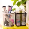 Porta Lápices Metálico Redondo de Colores Vibrantes Estilo Coreano Suministros de Oficina para Escritorio Adornos de Almacenamiento Papelería