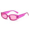 Óculos de Sol Retangulares Jamie 2075 Retro Europeu e Americano Ultra Estilosos para Homens, Óculos de Sol Tendência Street Style Ins com Armação Estreita para Mulheres