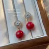 Pendientes Colgantes de Nueva Tendencia Populares Transfronterizos Diseño Simple de Alta Gama Pendientes Clásicos Pendientes Versátiles Elegantes Literarios