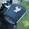 Guantes Térmicos de PVC para Vehículos Eléctricos, Guantes Impermeables y a Prueba de Viento con Forro Polar para Vehículos Eléctricos, Cubierta Gruesa para Manillar de Bicicleta de Invierno