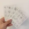 Pegatinas de Tatuaje Personalizadas con Fotos, Jugo de Hierbas Fluorescente Fresco Personalizado con Purpurina, Pegatinas de Tatuaje Luminosas con Estampado en Caliente Transfronterizas