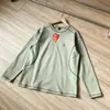 Camiseta Casual de Manga Larga para Hombre, Línea Hasselblad de Color Contrastante, Primavera y Otoño, Absorbente de Humedad, Transpirable, Elástica, de Secado Rápido, Protector Solar, para Deportes de Montaña al Aire Libre